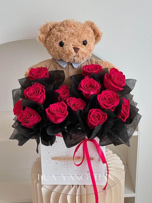 永恒的爱 热烈版 · 永生花盒 商品图0