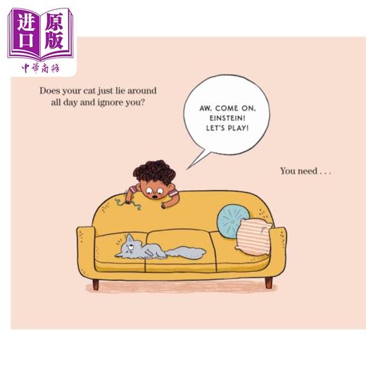 【中商原版】如何训练你的猫 How To Teach Your Cat A Trick 英文原版 儿童绘本 动物故事图画书 精装绘本 进口图书 儿童读物 商品图2