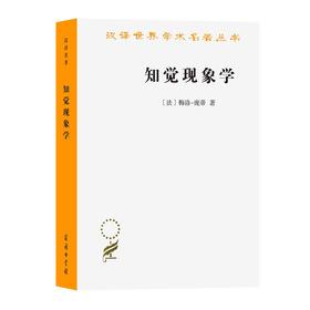 知觉现象学（汉译世界学术名著丛书） [法]梅洛庞蒂 著 杨大春 张尧均 关群德 译 商务印书馆
