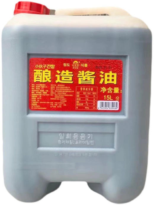 小伙子蒙古酱油15L 商品图0