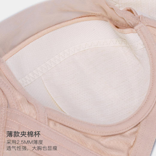 J熙光系列夹棉杯文胸W351C07 商品图2