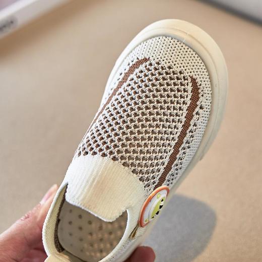 啵力熊童鞋新夏款网鞋休闲镂空室内鞋透气男童飞织鞋女童软底板鞋 商品图2