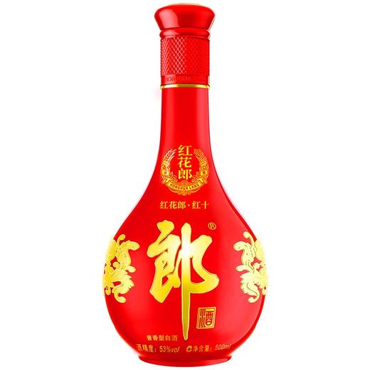 红花郎酒十（10）陈酿53度 500ml/1瓶/2瓶 商品图1