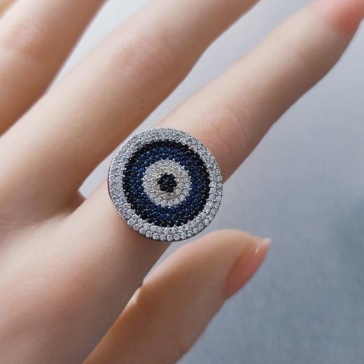 蓝眼睛戒指ER170621245 商品图3