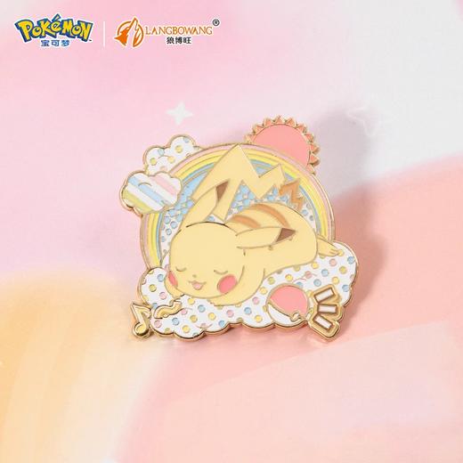 Pokémon 精灵宝可梦 彩虹系列金属徽章 12只/盒 明盒 商品图2