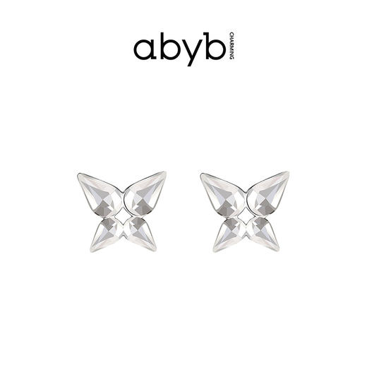 ABYBCHARMING蝴蝶耳畔耳钉怦然心动项链   XHR 商品图9