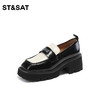 星期六英伦风厚底乐福鞋SS33111025 商品缩略图1