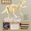 考古玩具恐龙挖掘化石骨架挖宝考古手工diy石膏玩具儿童兴趣培养 商品缩略图4