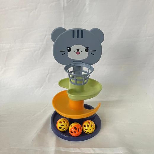 儿童卡通轨道转转乐亲子互动投篮游戏滚珠叠叠乐趣味早教竞技玩具 商品图10