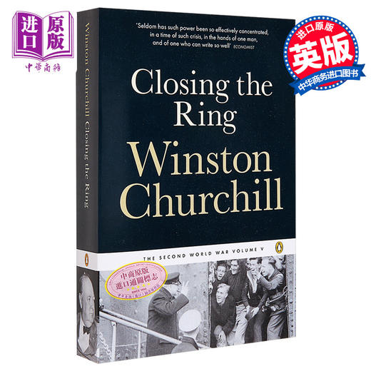 【中商原版】丘吉尔二战回忆录 5 英文原版 The Second World War 5:Closing the Ring 商品图0