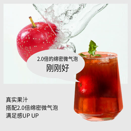 【清爽解腻】渣sir 橘作/山楂/草莓桑葚气泡水 230ml*6 商品图4