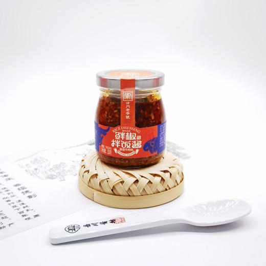 津农精品天津宁河县岳川鲜椒拌饭酱（香菇牛肉味）150g*3 商品图0