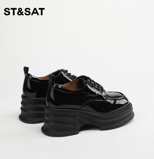 星期六英伦风牛津鞋厚底皮鞋乐福鞋SS33112125 商品图6