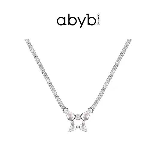 ABYBCHARMING蝴蝶耳畔耳钉怦然心动项链   XHR 商品图7