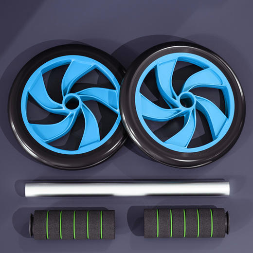 凯速静音型双轮健腹器腹肌轮健腹轮滚轮（带跪垫）PR41 商品图9