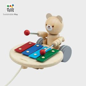 plan toys5271拖拉音乐熊