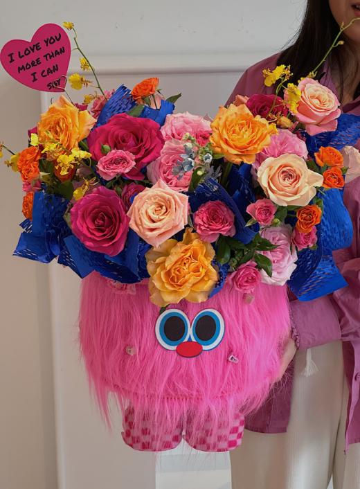 多巴胺大眼妹 · 花篮 （可做收纳筐） 商品图2