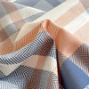 自然醒全棉无印风条格系列四件套全棉纯棉2023新款床品小清新学生宿舍床单被套三件套NH141 商品缩略图7