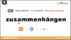 zusammenhängen 商品缩略图0