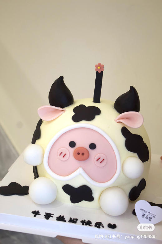 翻糖小猪（小牛） 商品图2