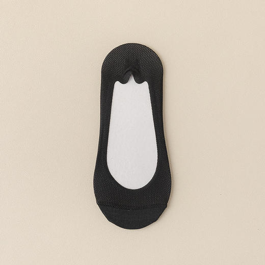 【超值10双装！网眼隐形袜】夏日必备，舒适薄款船袜女防滑不脱落，纯棉冰丝材质，配搭单鞋更加时尚，隐形设计更显优雅。畅享夏天的清爽舒适，浅口设计更能满足各种场合的穿着需求。li 商品图6