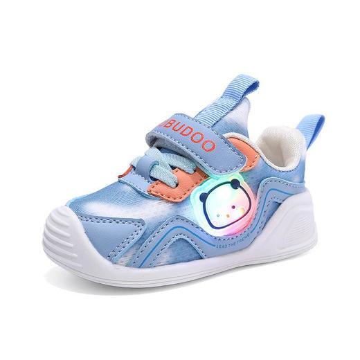 啵力熊童鞋春款男童亮灯学步鞋女童卡通防滑机能鞋透气舒适宝宝鞋 商品图4