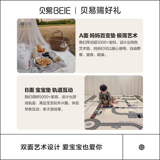 【社群瑕疵秒杀】贝易彩虹野餐垫加厚防潮户外野炊野营帐篷垫春游坐垫便携防水垫子（存在划痕 压痕 脏污 完美主义慎拍，瑕疵商品不退不换）（仓库发不了的会退款处理，如有收到退款就是发不了，介意勿拍） 商品图3