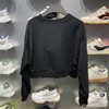 【S/L/XL断码】李宁2023秋新品女子健身系列运动休闲宽松套头无帽卫衣AWDT480【库存有限，如无货将做退款，介意慎拍】 商品缩略图4