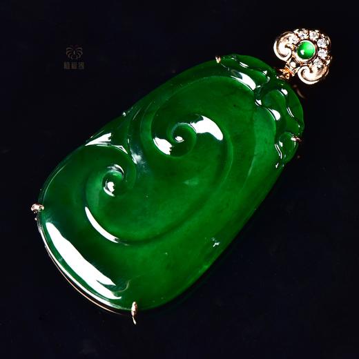 【万事顺意】翡翠如意挂坠 小   GZ12307033W 商品图3