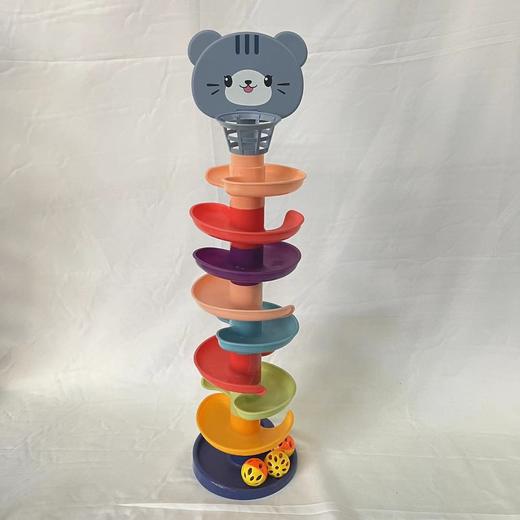 儿童卡通轨道转转乐亲子互动投篮游戏滚珠叠叠乐趣味早教竞技玩具 商品图13