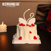 【七夕专属】白天鹅 爱情鸟生日蛋糕 商品缩略图0