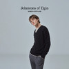 Johnstons of Elgin男士纯羊绒经典V领套头衫 商品缩略图1