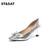 星期六闪耀水钻装饰单鞋新款细高跟SS33111384 商品缩略图6