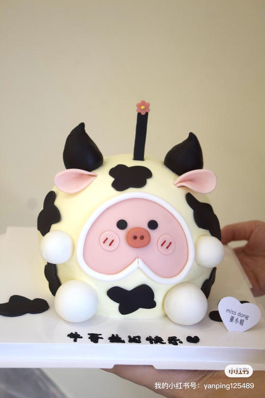 翻糖小猪（小牛） 商品图0