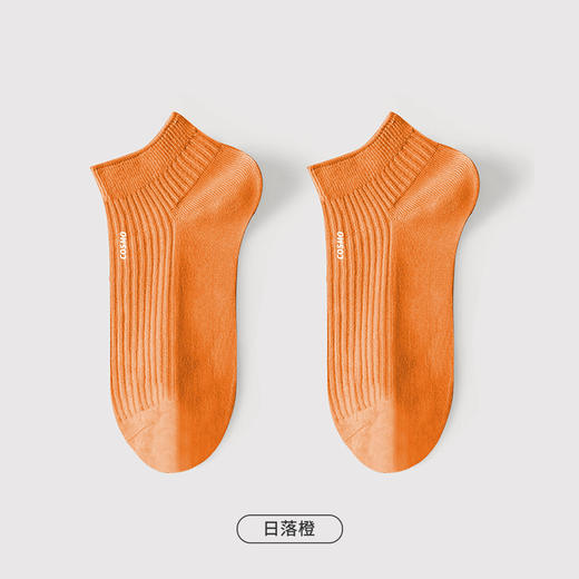 都市丽人简约系列高含棉船袜中厚款女士常规袜LC3DF5 商品图5