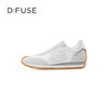 Dfuse迪芙斯秋季新款牛皮圆头休闲系带平底运动鞋DF33112212 商品缩略图12
