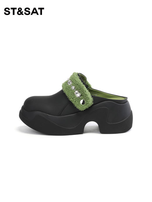 星期六高跟半拖鞋穆勒鞋SS33114107 商品图5