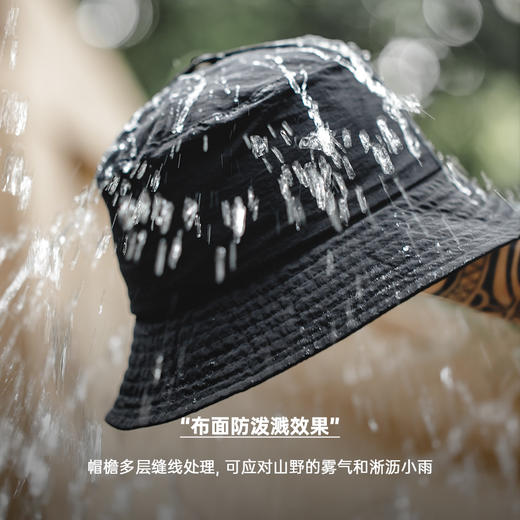 马登女装山系户外登山渔夫帽两用手提零钱包钱袋便携帽遮阳帽子 商品图2