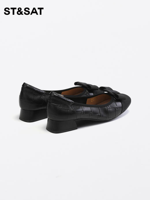 星期六经典复古风一脚蹬小皮鞋SS33111143 商品图6