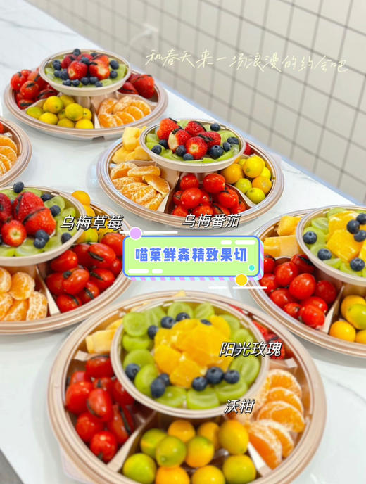 【宴请果盘】双层豪华九拼果盘 商品图0