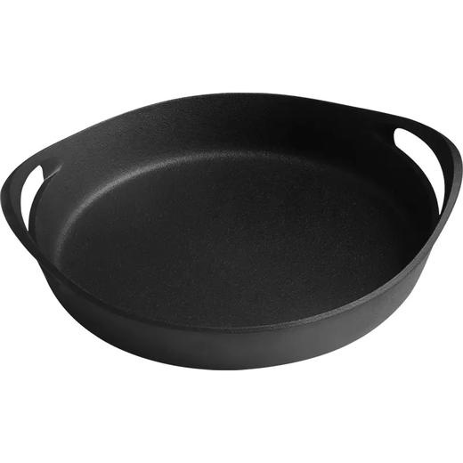 【健康无涂层】双耳铸铁煎锅 节能少烟 无涂层 【归禾器】 商品图3