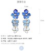 北京仓｜Gripoix Paris-Pop Glamour-蓝色 幸运草 耳环［法国设计师］ 商品缩略图2