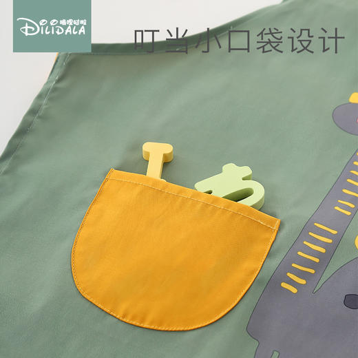宝宝围裙防水男童儿童画画罩衣防脏绘画衣服女童反穿衣美术生专用 商品图2