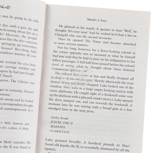 【中商原版】阿加莎系列 杀人不难 英文原版 Murder Is Easy  Agatha Christie 商品图3