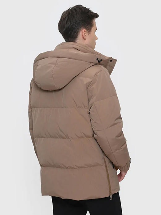 callisto卡其色全聚酯纤维羽绒服 FRFED161T 商品图1