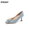 星期六闪耀水钻装饰单鞋新款细高跟SS33111384 商品缩略图7