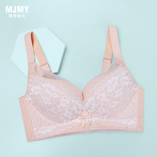 T/D撞色蕾丝定型杯文胸W352B14 商品图1