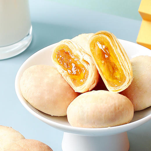 佰味葫芦爆浆流心榴莲酥酥饼35g/枚（简装版）酥饼休闲小零食 商品图2