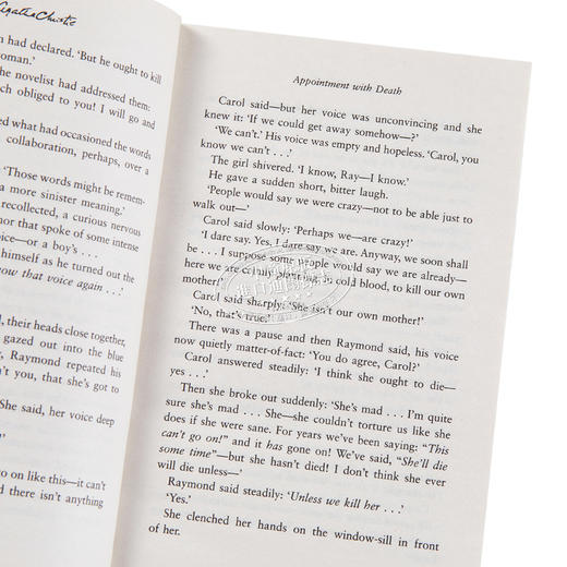 【中商原版】阿加莎系列 死亡约会 波洛 Poirot Appointment with Death 英文原版 Agatha Christie 经典悬疑惊悚小说 商品图3