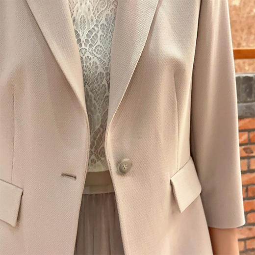圣三利女装  气质经典一粒扣西装外套SL2032115 商品图3